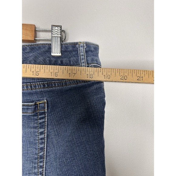 Torrid Blue Denim Cut Off Distressed Pockets Shorts Plus Size 18 - Picture 4 of 9